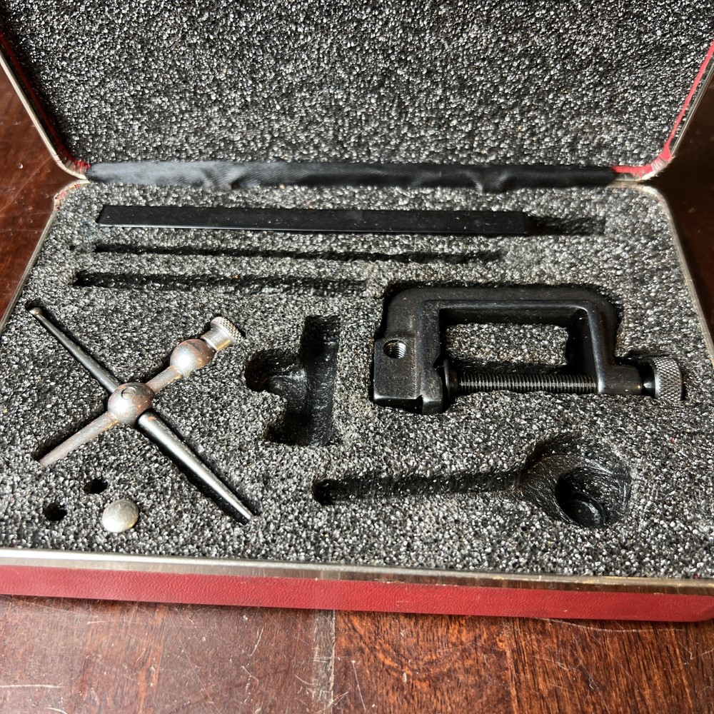 Starrett 196 Universal Back Dial Indicator Missing Pieces