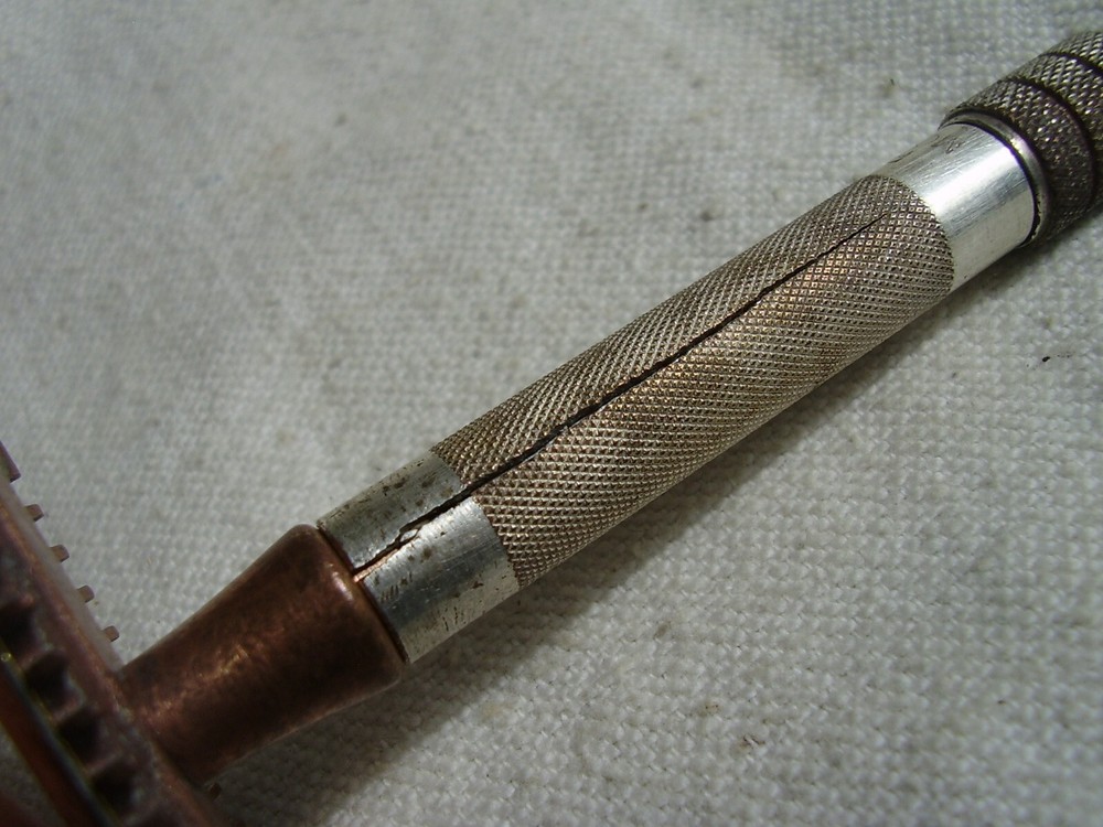 WW2 German Safety Razor ROTBART MOND EXTRA