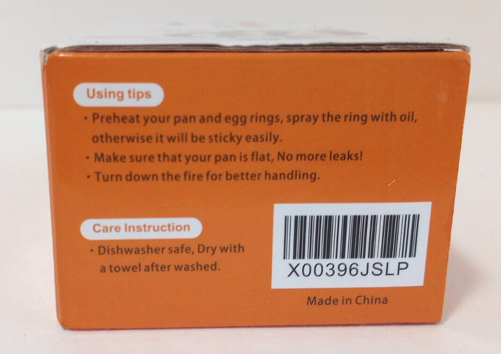 Professional Egg Ring Set For Frying Or Shaping Eggs - 4 Yubng