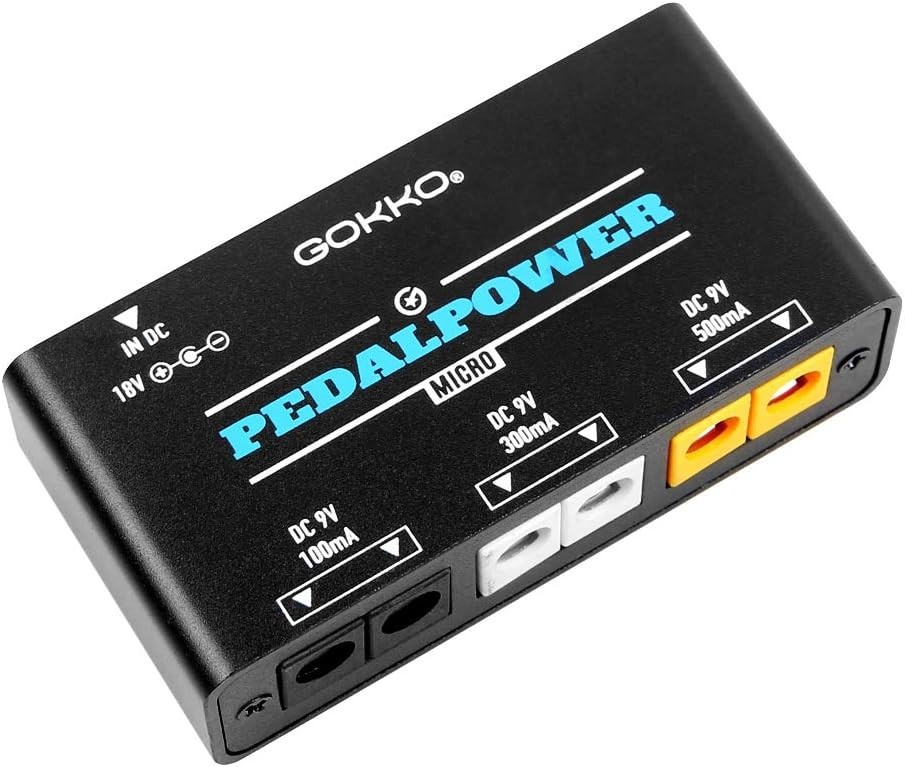 GK-37 Mini Pedal Power Supply 6 Outputs