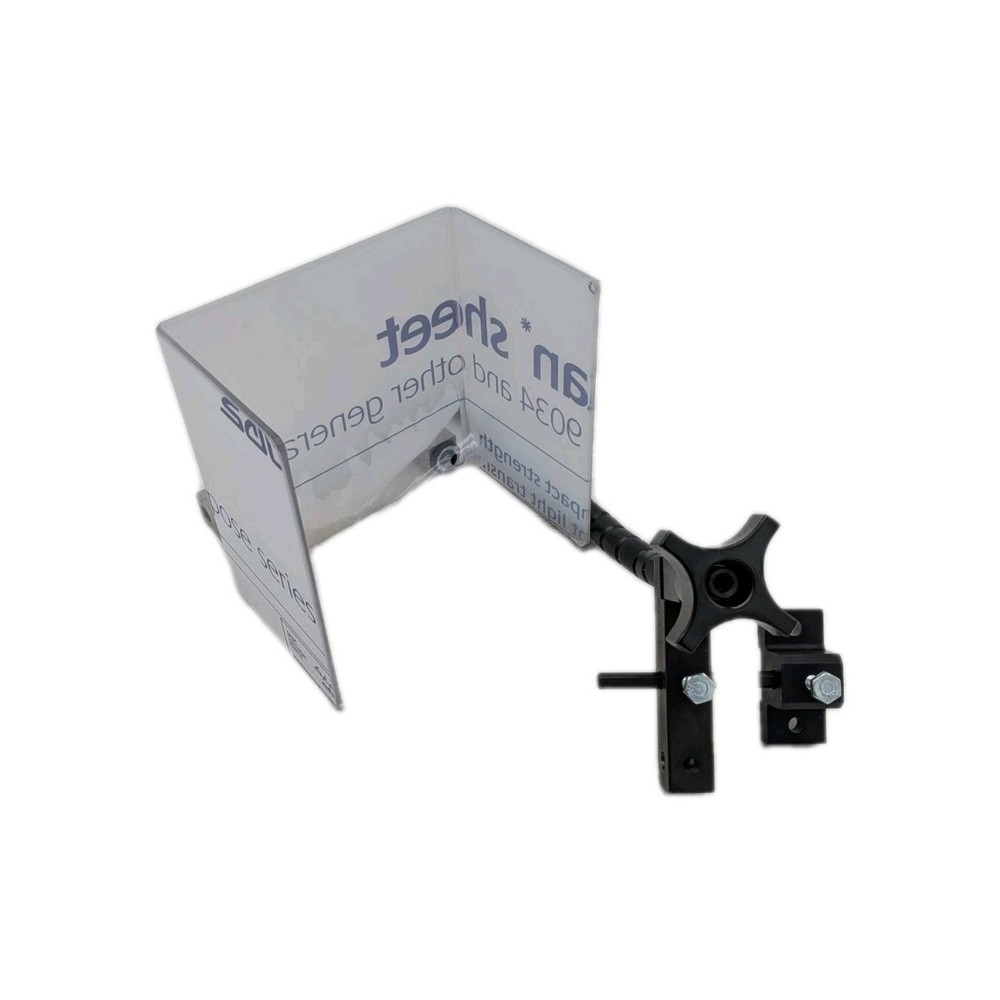 Flexbar Wing-Shaped Drill Press Shield with Base 13032