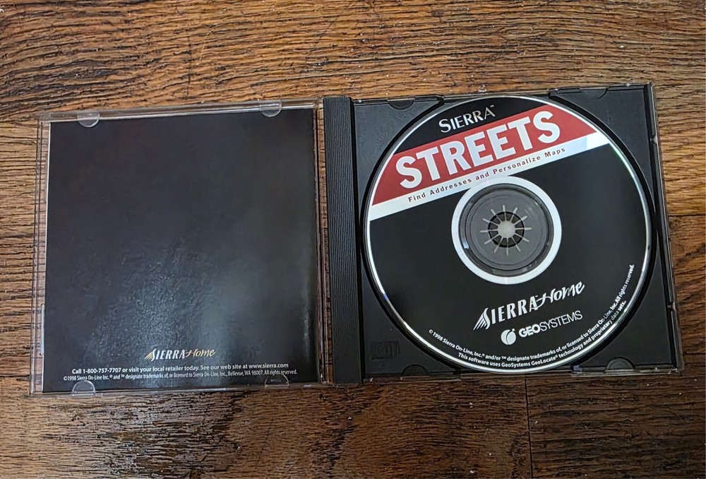 Sierra Streets CD - 1998