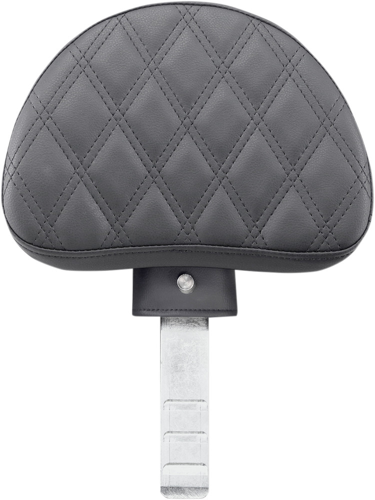SADDLEMEN Backrest - Lattice Stitched - Black 11567LS