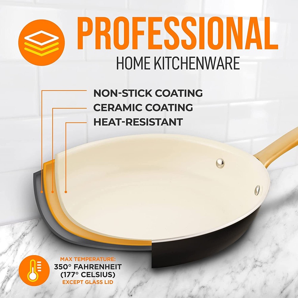 Nutrichef NCHG12 12"Frypan
