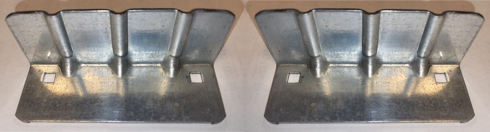 Universal Garage Door Horizontal Step Plate / Interior Lift Handle 2 Pack