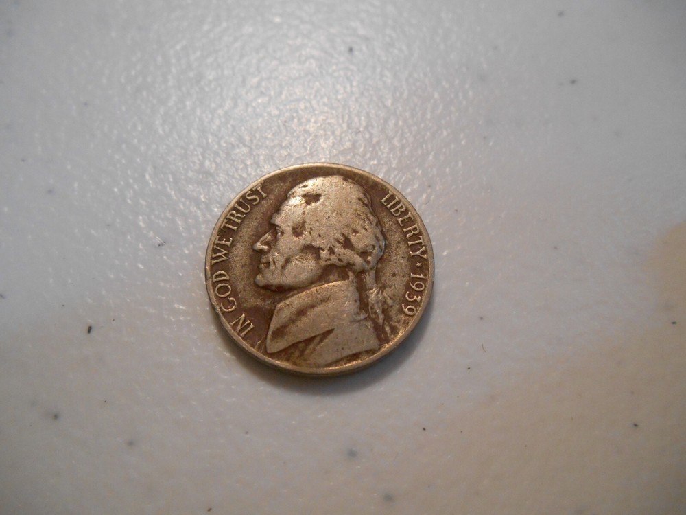 1939S Jefferson Nickel VF