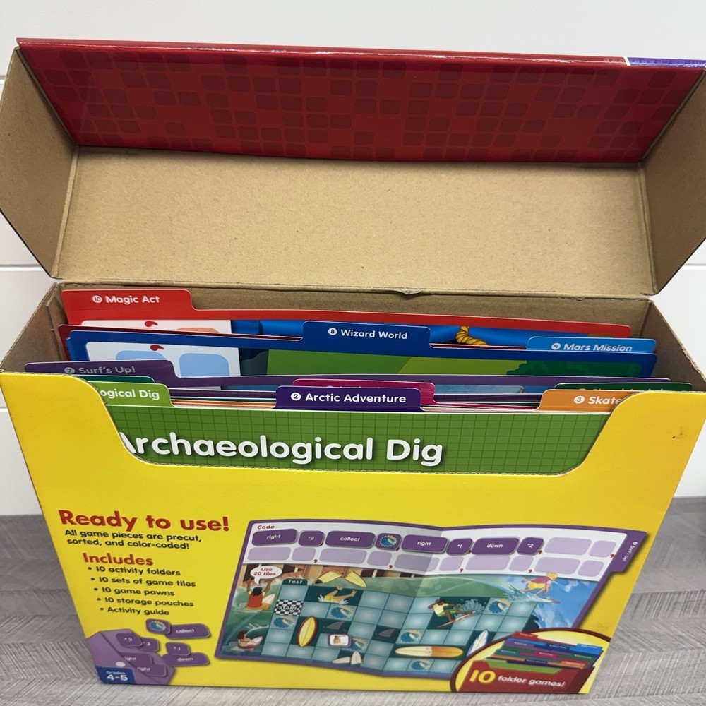 Lakeshore Learn To Code File Folder Games