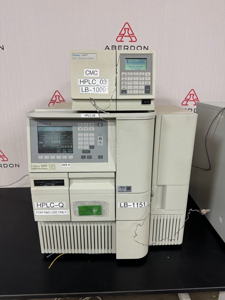 Waters 2695 Separations Module Detector 2487 HPLC System #17689