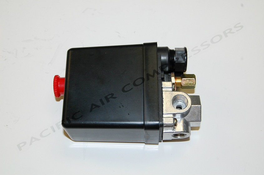 23048 RIDGID PRESSURE SWITCH W/ UNLOADER VALVE PUSH PULL ON/OFF