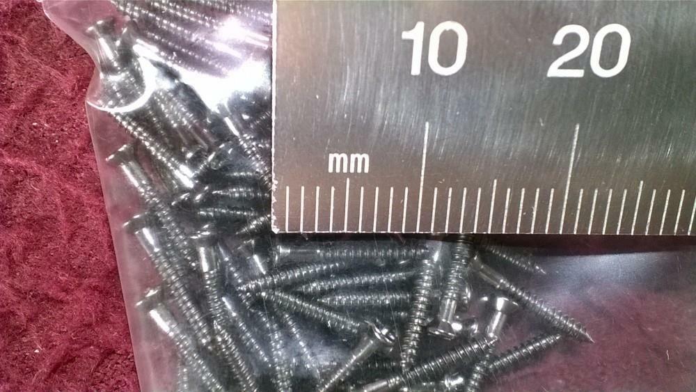 #1 MINI SCREWS (100) 10mm PHILLIPS