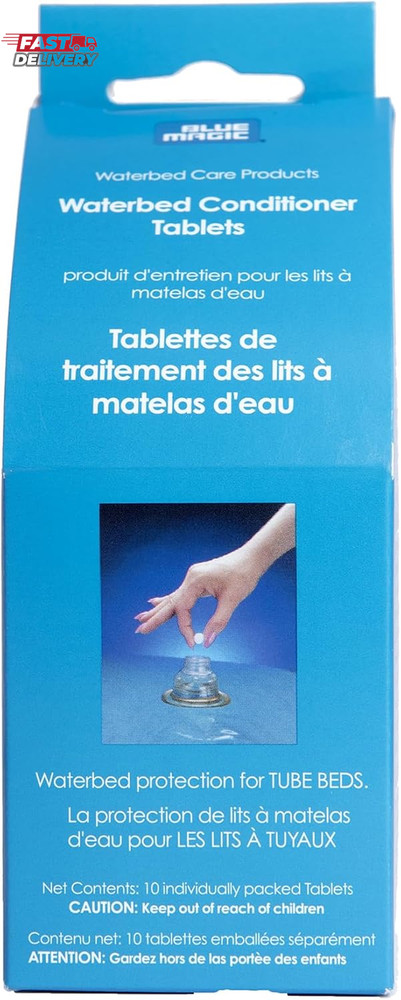 Blue Magic Waterbed Conditioner Tablets, 10 Pack