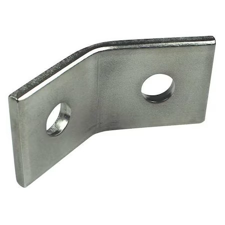 Calbrite S600002b45 Angle Bracket, 45 Deg., 2 Hole