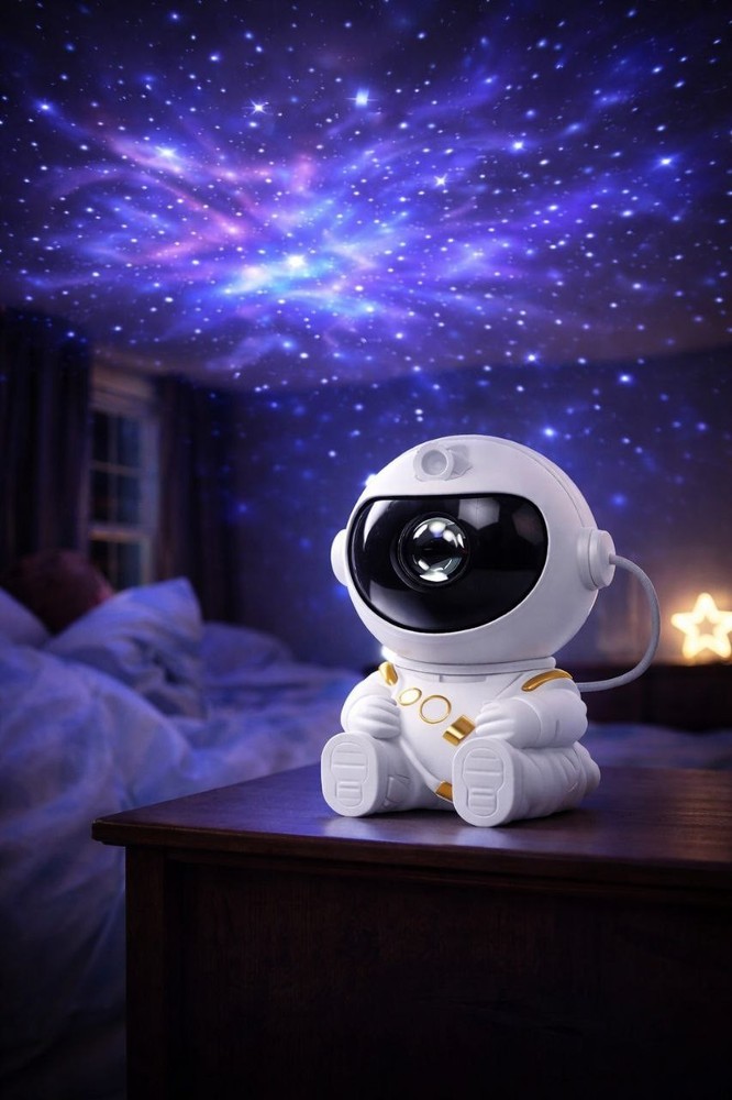 Astronaut Galaxy Star Projector Night Light