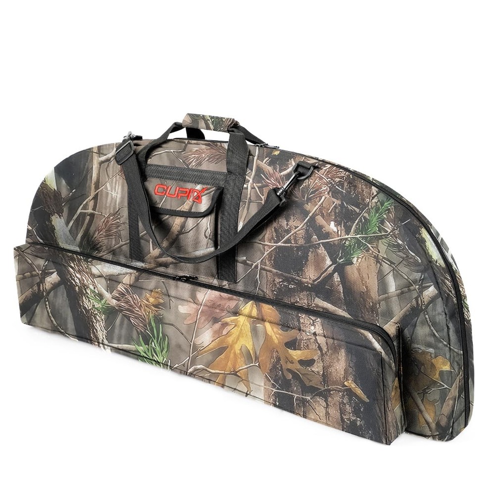Compound Bow Case Soft Light-Weight Bow Bag with Arrow Pocket and Backpack St...