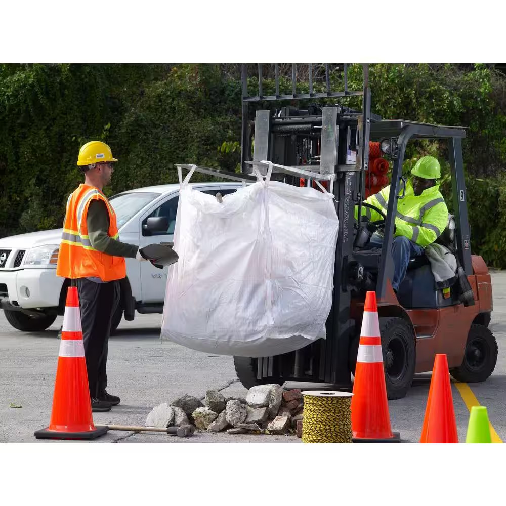 FIBC 2500 Lb. White Bulk Bag