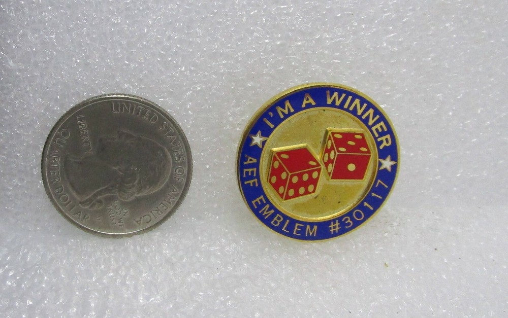 I'm A Winner - AEF Emblem #30117 Pin