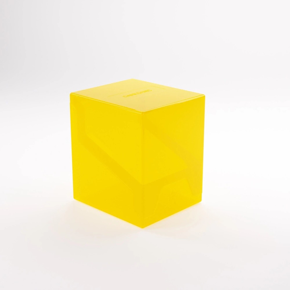 Gamegenic Bastion 100+ XL Translucent Yellow Deck Box