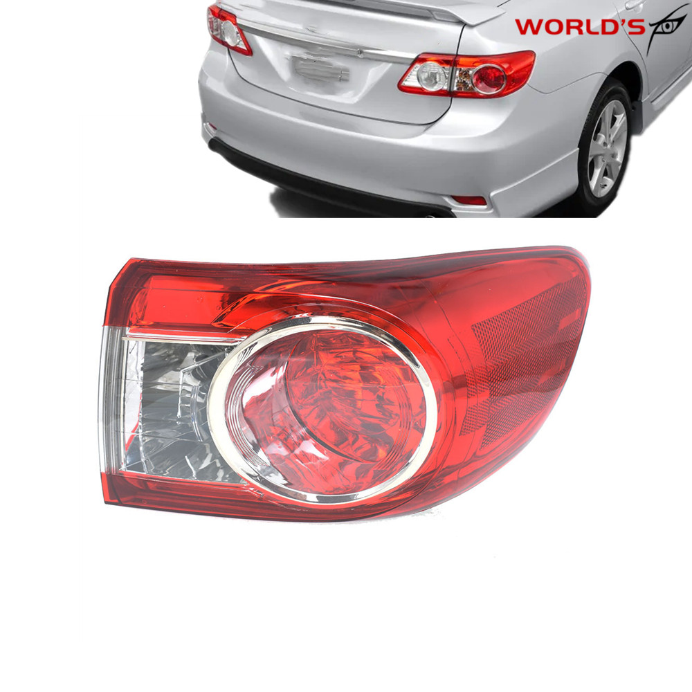 Outer Tail Light Brake Lamp Passenger Right For Toyota Corolla 2011 2012 2013