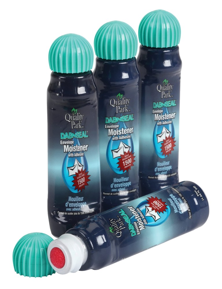 4 Bottles Blue Fast Drying Adhesive for Envelope Sealing Crafts 6000 Envelopes
