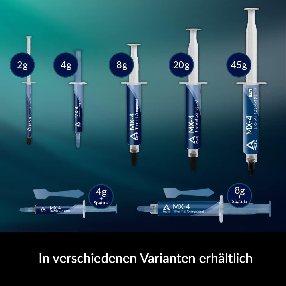 MX-4 (4 g) - Premium Performance Thermal Paste for all processors (CPU, GPU - PC