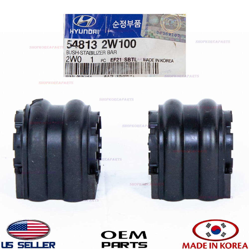 2pcs Front Stabilizer Sway Bar Bushings OEM Santa Fe Sedona *See compatibility