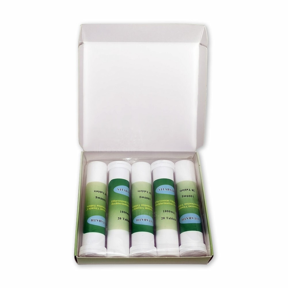 VITABATH - Effervescent vitamin c Bath tablets -1000mg 100Tablets For bath water