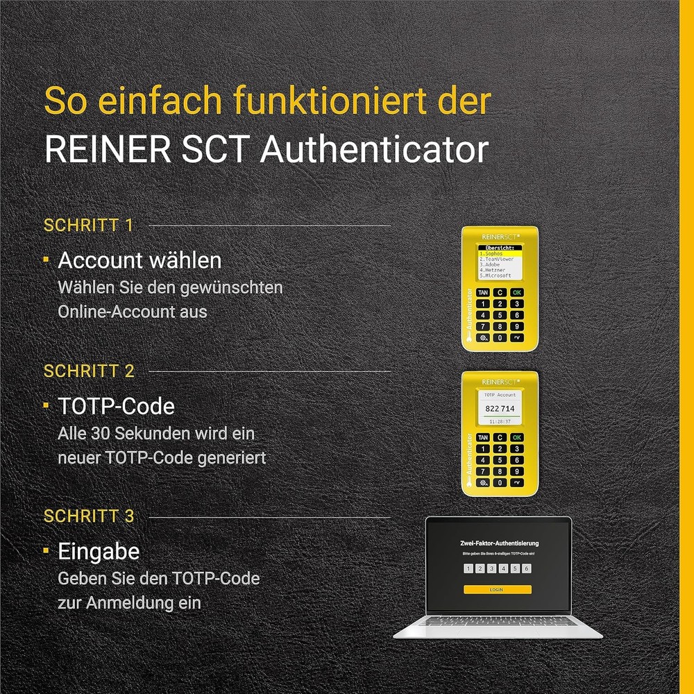 ReinerSCT Pure SCT Authenticator