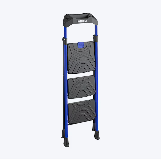 Kobalt 3 -Step 300-lb Capacity Steel Foldable Step Stool