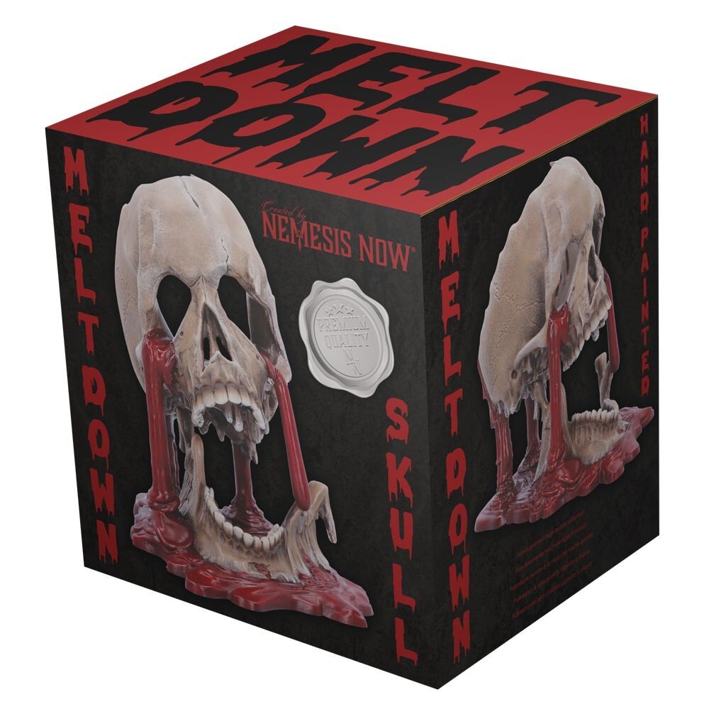Nemesis Now Meltdown Skull 16.5cm