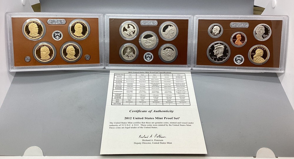 2012 United States Mint Proof Set