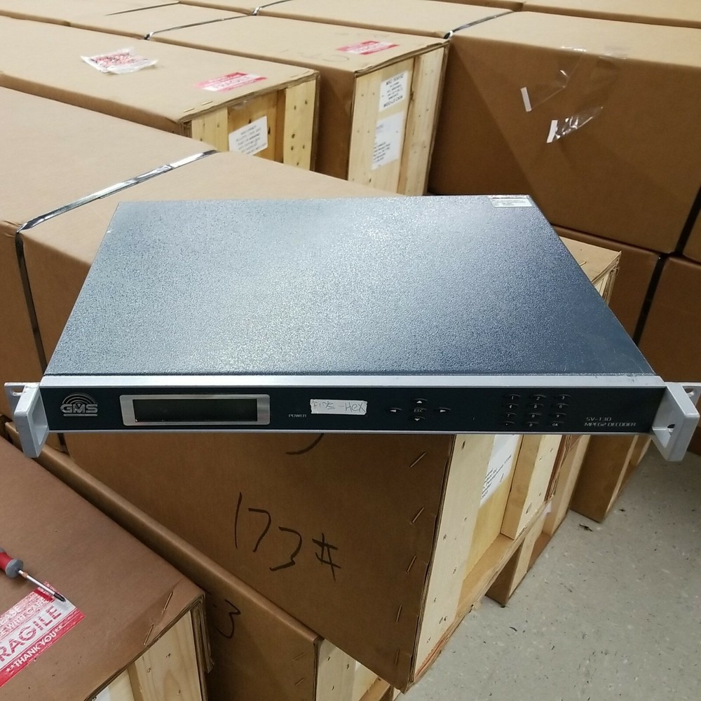 GMS sv-130 mpeg2 Decoder - Parts