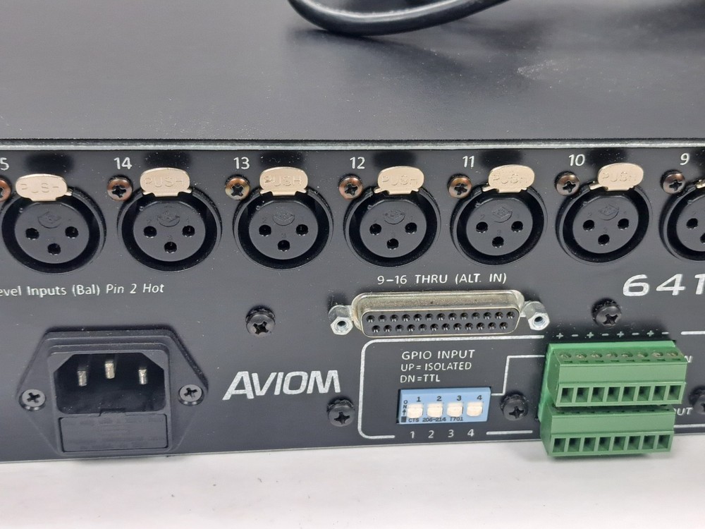 Aviom 6416i A Net Line level Input Module