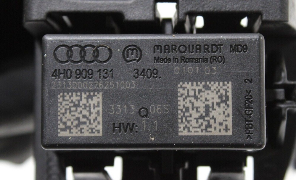 AUDI A8 IGNITION SWITCH CONTROL LOCK RELAY MODULE W/ BRACKET OEM 2011 - 2017 ??