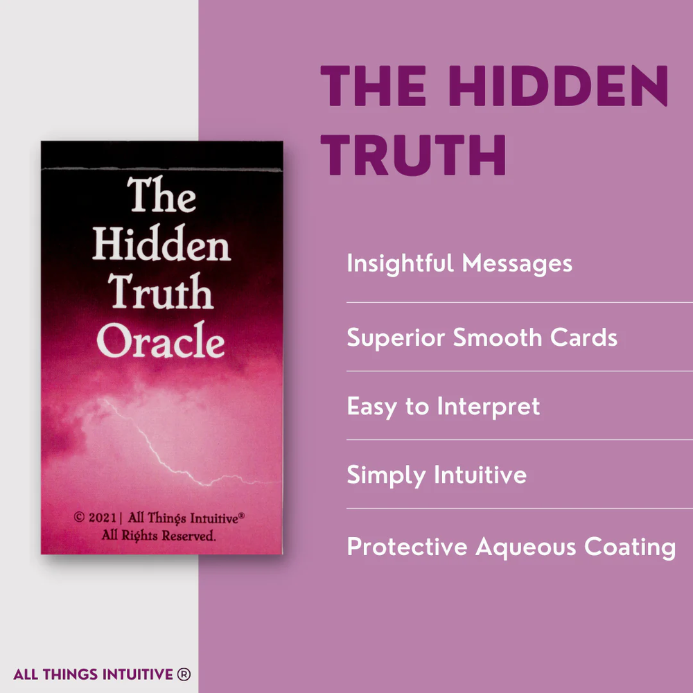 AUTHENTIC - The Hidden Truth Oracle ® Oracle Cards