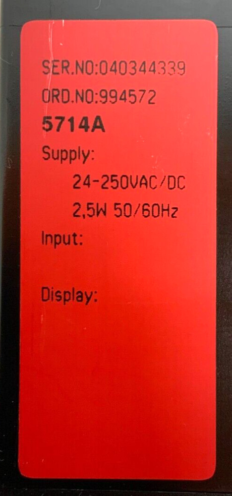PR Electronics 5714A Programmable LED Indicator Display Supply 2.5W 241H