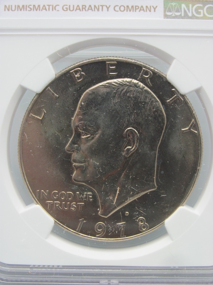 1978-D Eisenhower 'Ike' Dollar NGC MS 66