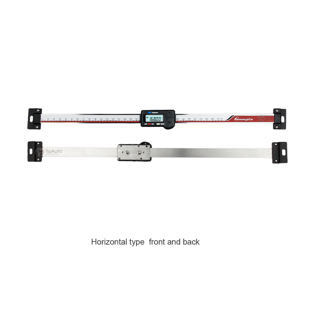 100~600mm Horizontal Linear Scale Digital Readout LCD Display Lathe Bench Ruler