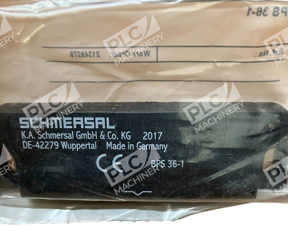 Schmeasal 101190052 Safety Sensor Actuator BPS 36-1