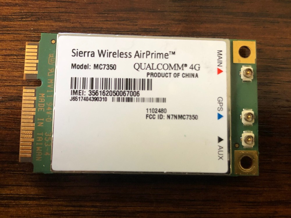 Sierra Wireless AirPrime MC7350 QUALCOMM 4G