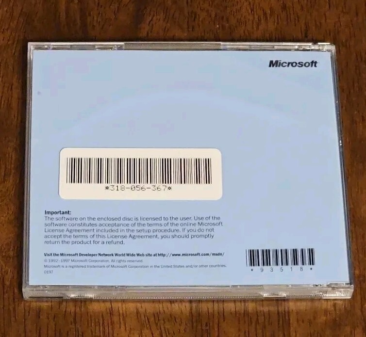 Microsoft Developer Detwork Library Archive