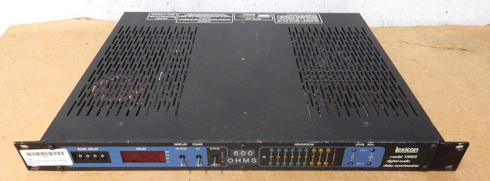 LEXICON 1300S DIGITAL AUDIO DELAY SYNCHRONIZER - Unit Only