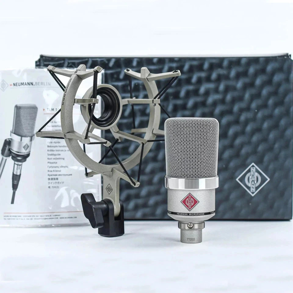 TLM 102 Large Diaphragm Condenser Microphone Studio Set w/ Shockmount
