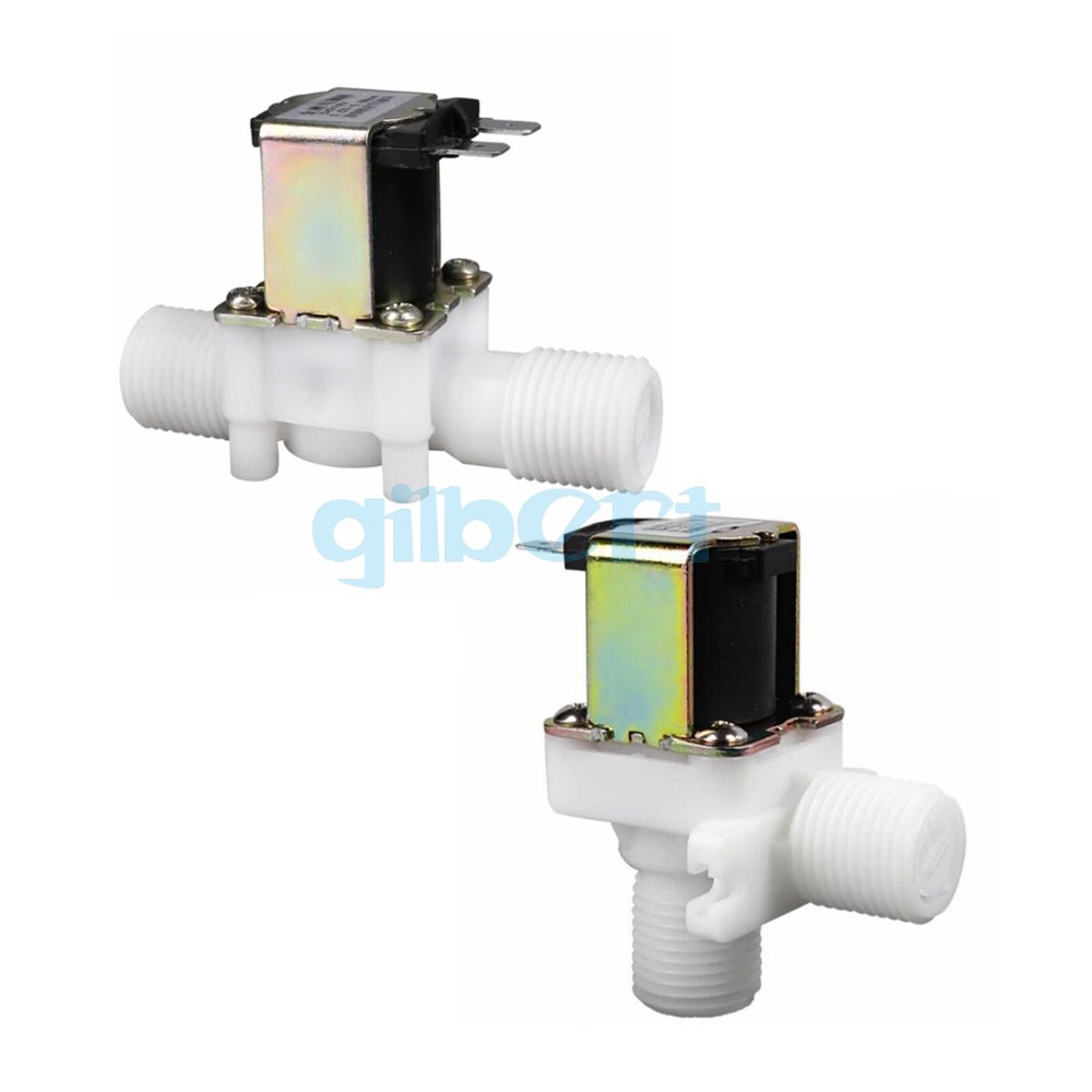 1/2" 3/4" BSP 12/24VDC 110/220VAC Normal Closed Plastic Water Solenoid Valve