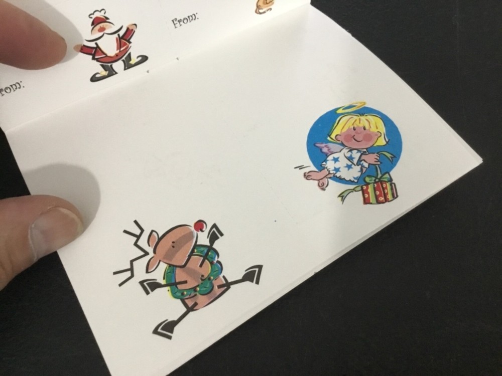 Christmas Tags, Stickers, Card