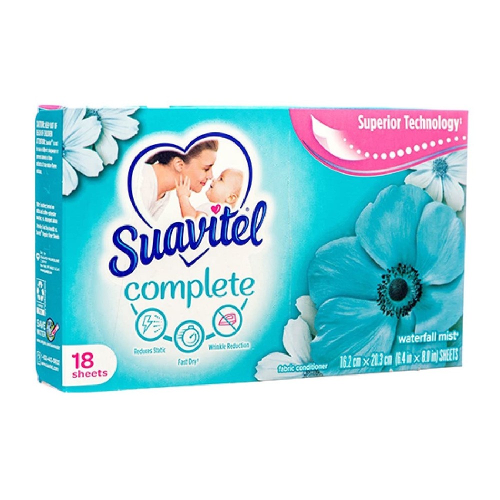 Dryer Sheets Waterfall Mist 18 ct