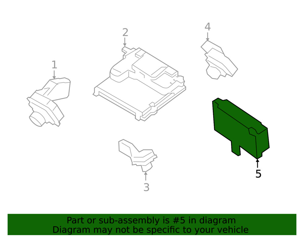 Genuine Ford Control Module NL1Z-14G647-B