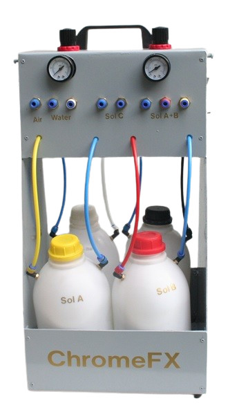 hydrochrome Hydro Chrome Spray system