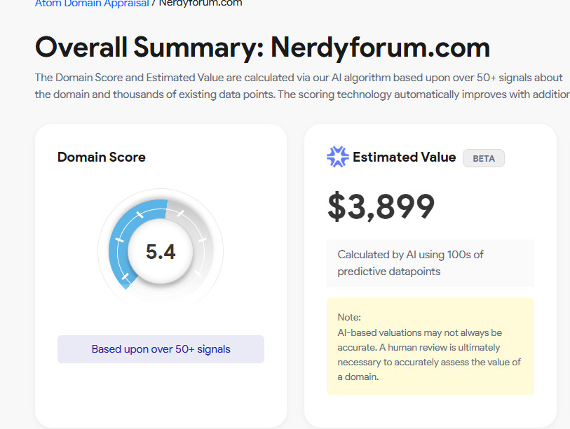 Nerdyforum.com / Premium Domain Name