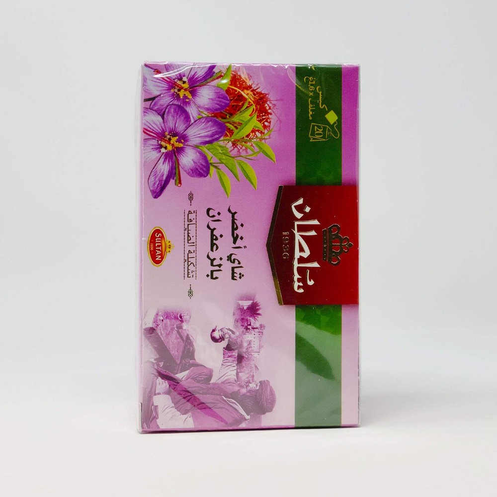 Sultan Green tea with saffron 20 bags