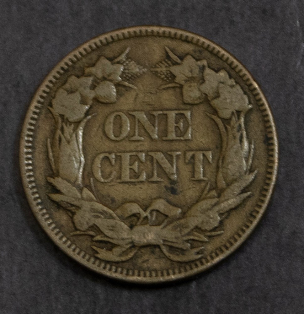 1857 Flying Eagle Cent Choice VF Lot 4820